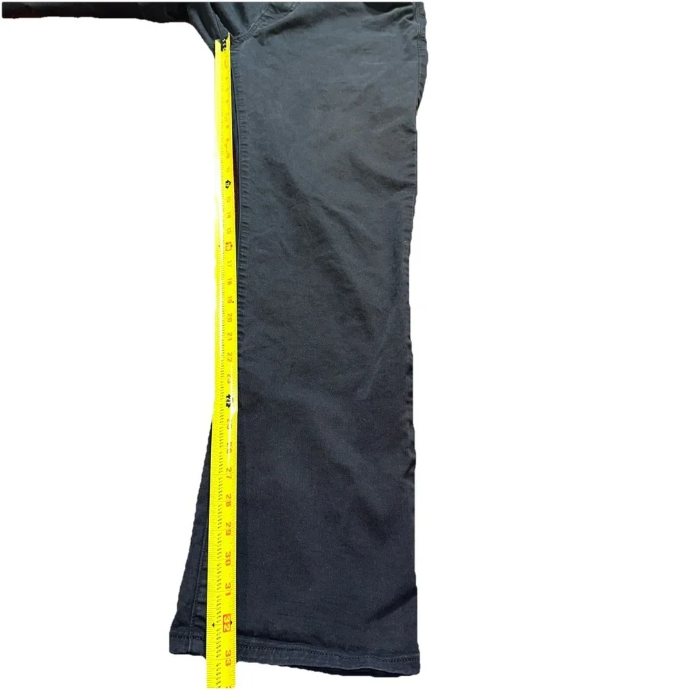 Flint and Tinder Pants Men (Fit 36x33) Blue Chino Straight Huckberry Stretch